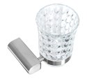 322224 KUBEK ŁAZIENKOWY WISZĄCY CHROM CRIS