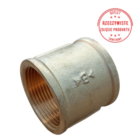 Mufa mosiężna Conex Bänninger 1 1/4''