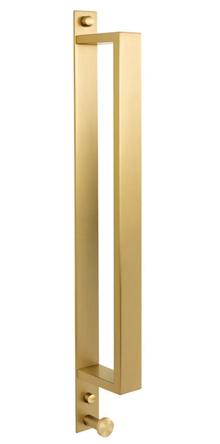 UCHWYT NA RĘCZNIK PIONOWY BRUSH GOLD