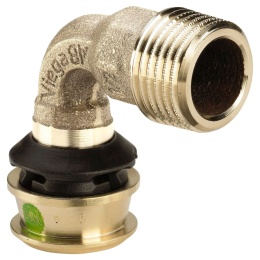 Kolano przejściowe VIEGA RAXOFIX 16x1/2'' 90°