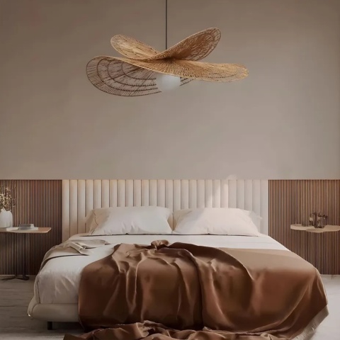 Lampa sufitowa wisząca boho APP1738-1CP 80 cm