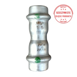 Mufa VIEGA SANPRESS INOX d15