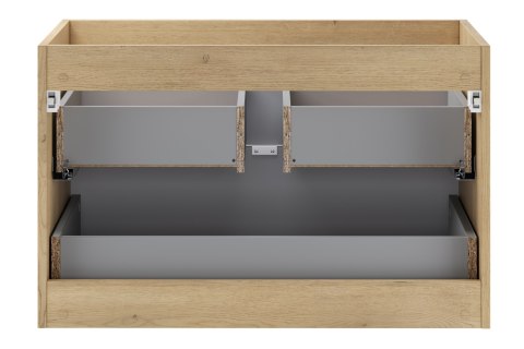 Szafka pod umywalkę 80cm 2 szuflady TERRA CREMONA