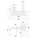 BATERIA UMYW PODTY JS-W022BG CLIF ZŁOTA SZCZO