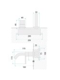 BATERIA UMYWALKOWA PODTY FOSTER NIKIEL SZCZ + BOX