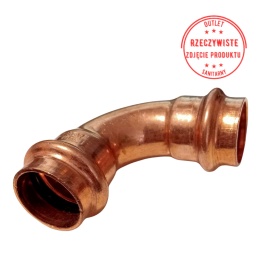 Kolano dwukielichowe Conex Bänninger >B< Press d22
