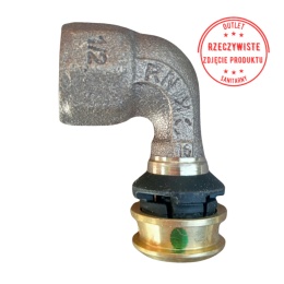 Kolano przejściowe VIEGA RAXOFIX 16x1/2'' 90°