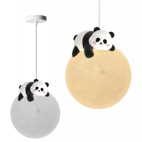 Lampa sufitowa wisząca panda G162-1CP