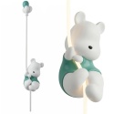 Lampa ścienna kinkiet miś G170-W