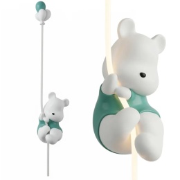 Lampa ścienna kinkiet miś G170-W