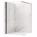 ŚCIANKA PRYSZNICOWA FLEXI 100 cm TRANSPARENT 1/2