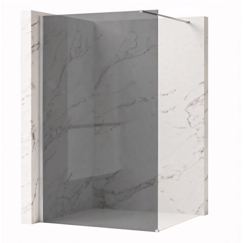 ŚCIANKA PRYSZNICOWA FLEXI 120 cm GREY 1/2