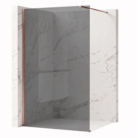 ŚCIANKA PRYSZNICOWA FLEXI 120 cm GREY 1/2