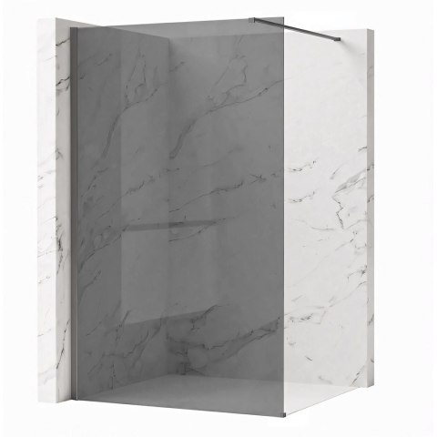 ŚCIANKA PRYSZNICOWA FLEXI 140 cm GREY 1/2