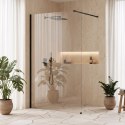 ŚCIANKA PRYSZNICOWA FLEXI 140 cm TRANSPARENT 1/2