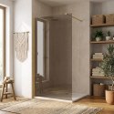 ŚCIANKA PRYSZNICOWA FLEXI 80 cm BROWN 1/2