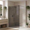 ŚCIANKA PRYSZNICOWA FLEXI 80 cm GREY 1/2