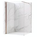 ŚCIANKA PRYSZNICOWA FLEXI 80 cm TRANSPARENT 1/2