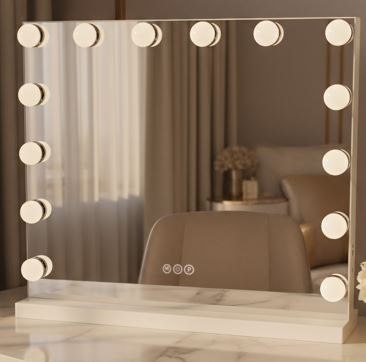 LUSTRO LED HOLLYWOOD S WHITE 80X60