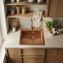 ZLEWOZMYWAK LEO 50 BRUSH COPPER