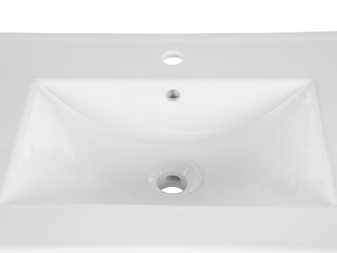 Zestaw meblowy 80cm z umywalką meblową Lava, ASTER WHITE