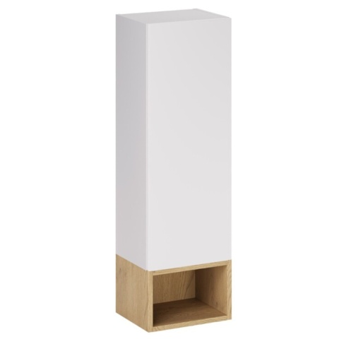 Zestaw meblowy z półsłupkiem i regałem ASTER WHITE