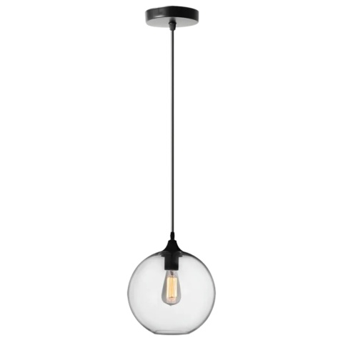Lampa sufitowa, wisząca, szklana APP311-1CP LOFT