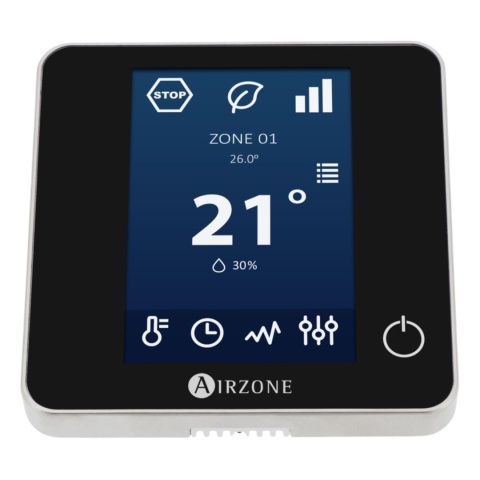 Termostat Airzone Blueface Zero Cable czarny