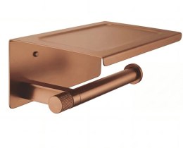 UCHWYT NA PAPIER Z PÓŁKĄ 39105A ORI BRUSH COPPER