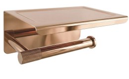 UCHWYT NA PAPIER Z PÓŁKĄ 6613 MODERN COPPER