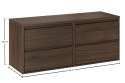 Zestaw meblowy 120cm z blatem, Viola Villa