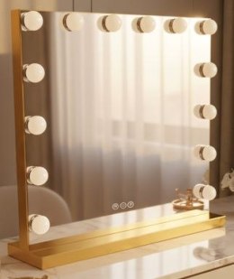 LUSTRO LED HOLLYWOOD S L.GOLD 80X60