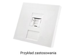Adapter 45x45 1xRJ45 (płaski) ALANTEC