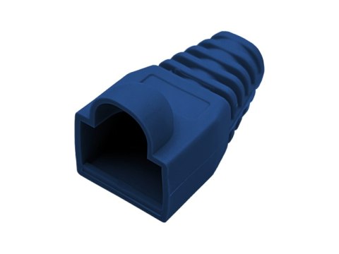 Osłonka wtyku RJ45 niebieska (opakowanie 50 sztuk) ALANTEC