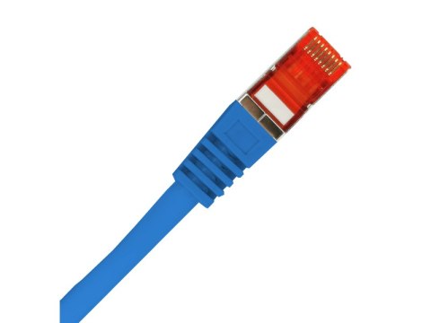 Patch-cord F/UTP kat.6 PVC 2.0m niebieski ALANTEC