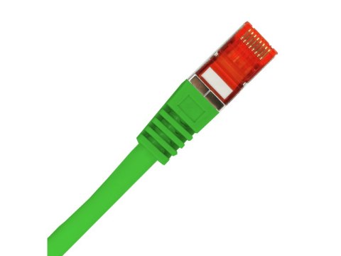 Patch-cord F/UTP kat.6 PVC 3.0m zielony ALANTEC