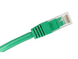 Patch-cord U/UTP kat.6 PVC 2.0m zielony ALANTEC