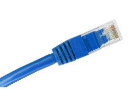 Patch-cord U/UTP kat.6 PVC 5.0m niebieski ALANTEC