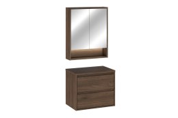 Szafka 60 cm VIOLA VILLA z blatem i szafką z lustrem VILLA