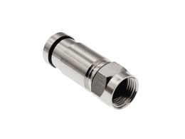 Złącze F kompresyjne RG6, średnica tulei wewnętrznej 4.80 mm (±0,1) ALANTEC