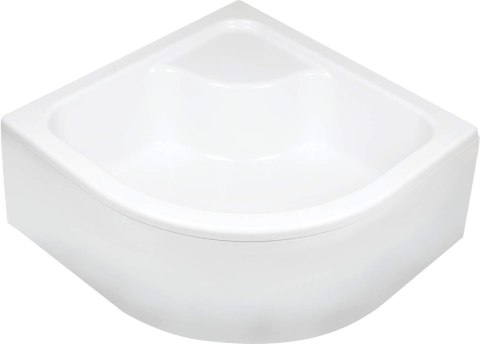 Brodzik akrylowy półokrągły 90x90 cm - głęboki Brodzik akrylowy półokrągły 90x90 cm - głęboki