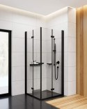 Drzwi prysznicowe systemu Kerria Plus 80 cm - składane