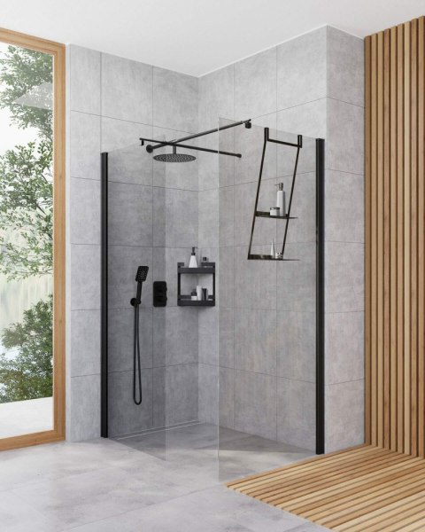 Ścianka prysznicowa / walk-in systemu Kerria Plus 100 cm Ścianka prysznicowa / walk-in systemu Kerria Plus 100 cm