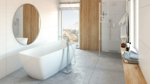 Ścianka prysznicowa / walk-in systemu Kerria Plus 80 cm Ścianka prysznicowa / walk-in systemu Kerria Plus 80 cm