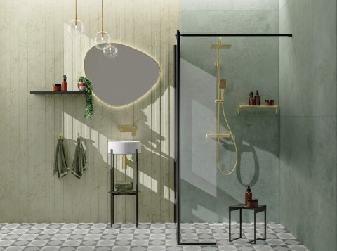 Ścianka prysznicowa / walk-in systemu Kerria Plus 80 cm Ścianka prysznicowa / walk-in systemu Kerria Plus 80 cm