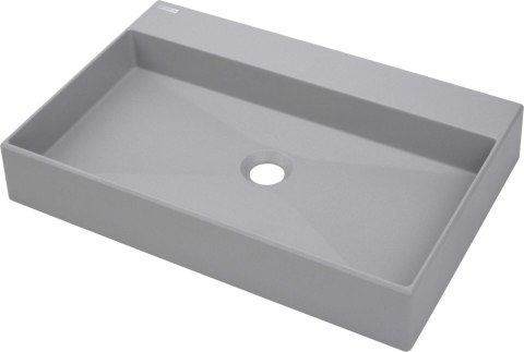 Umywalka granitowa nablatowa z miejscem na baterię - 60x40 cm Umywalka granitowa nablatowa z miejscem na baterię - 60x40 cm