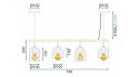 Lampa APP1030-4CP White