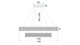 Lampa MS007-CP Chrome