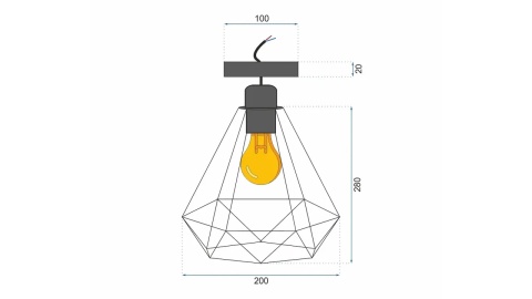 Lampa RENO 180986D