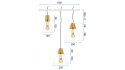 Lampa SCANDI SET White APP064-3CP